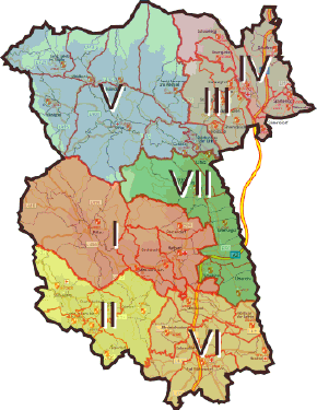 Bezirkskarte